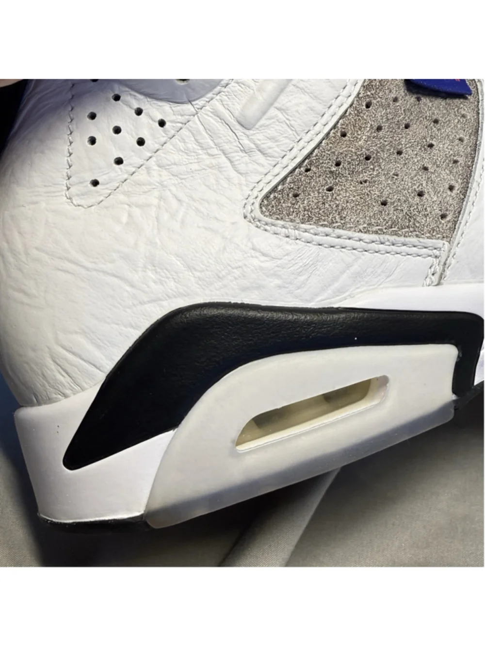 Air Jordan 6 Retro LTR Flint Gray Mens Size 9.5